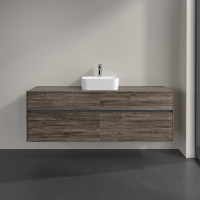 Villeroy & Boch Collaro Waschtischunterschrank 160 x 50 cm, mit 4 Auszügen für Finion Waschtisch