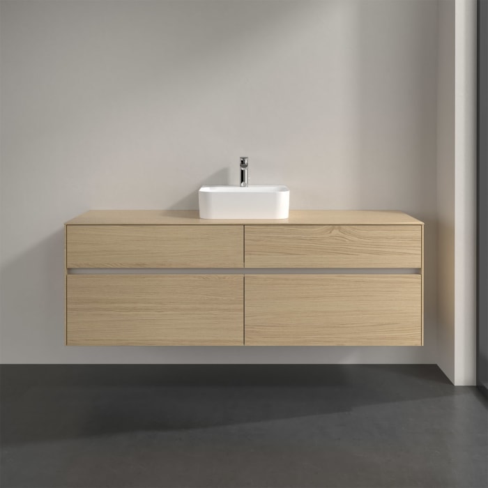 Villeroy & Boch Collaro Waschtischunterschrank 160 x 50 cm, mit 4 Auszügen für Finion Waschtisch