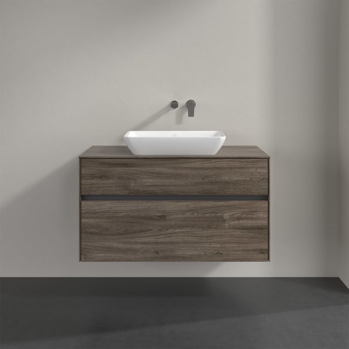 Villeroy & Boch Collaro Waschtischunterschrank 100 x 50 cm, mit 2 Auszügen für Venticello Waschtisch