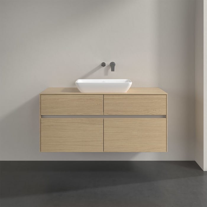 Villeroy & Boch Collaro Waschtischunterschrank 120 x 50 cm, mit 4 Auszügen für Venticello Waschtisch