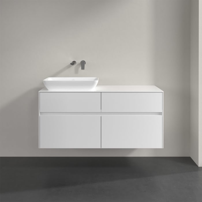 Villeroy & Boch Collaro Waschtischunterschrank 120 x 50 cm, mit 4 Auszügen für Venticello Waschtisch