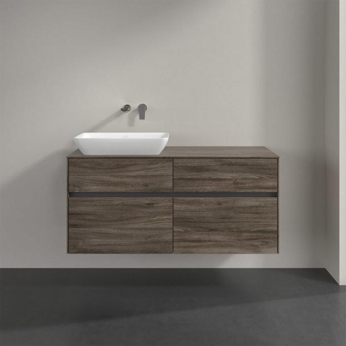 Villeroy & Boch Collaro Waschtischunterschrank 120 x 50 cm, mit 4 Auszügen für Venticello Waschtisch