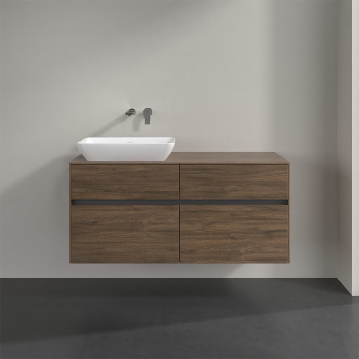 Villeroy & Boch Collaro Waschtischunterschrank 120 x 50 cm, mit 4 Auszügen für Venticello Waschtisch