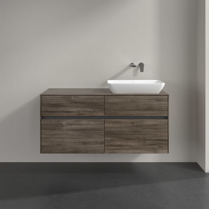 Villeroy & Boch Collaro Waschtischunterschrank 120 x 50 cm, mit 4 Auszügen für Venticello Waschtisch