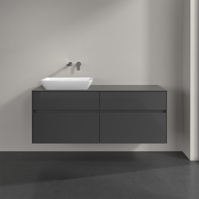 Villeroy & Boch Collaro Waschtischunterschrank 140 x 50 cm, mit 4 Auszügen für Venticello Waschtisch