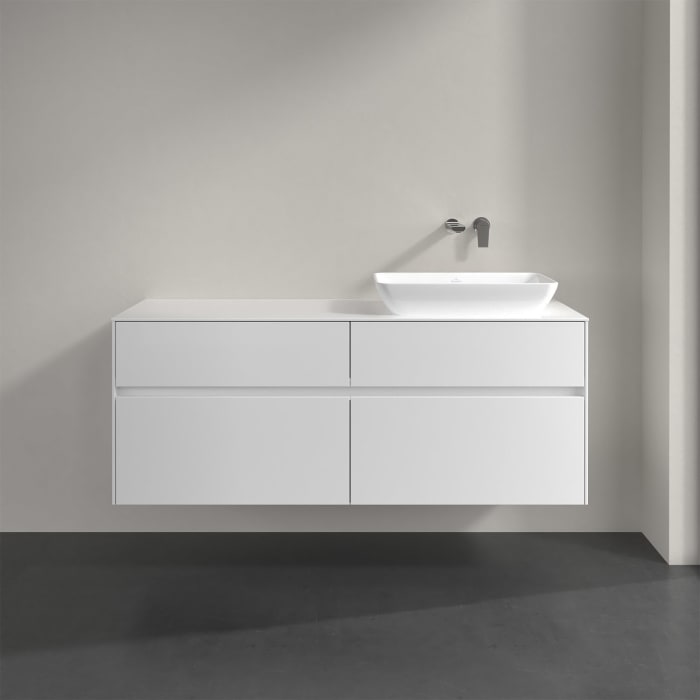 Villeroy & Boch Collaro Waschtischunterschrank 140 x 50 cm, mit 4 Auszügen für Venticello Waschtisch