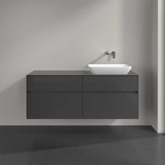 Villeroy & Boch Collaro Waschtischunterschrank 140 x 50 cm, mit 4 Auszügen für Venticello Waschtisch