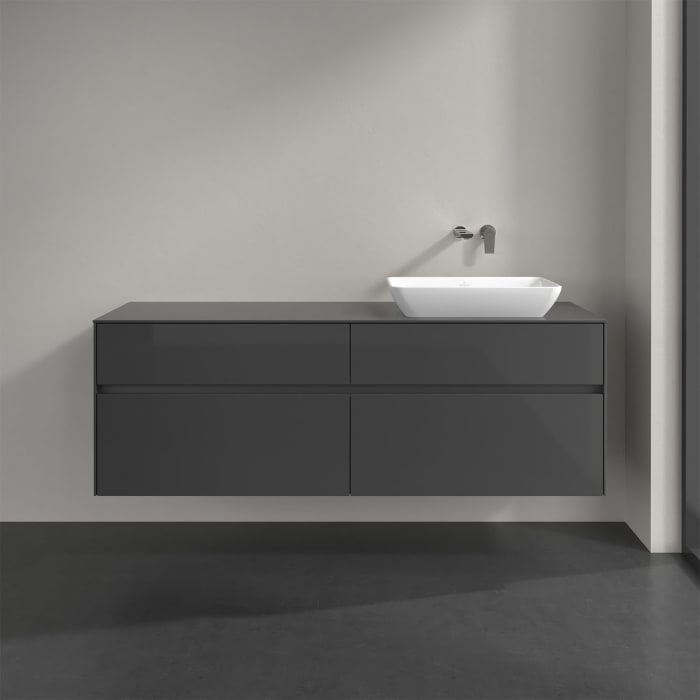 Villeroy & Boch Collaro Waschtischunterschrank 160 x 50 cm, mit 4 Auszügen für Venticello Waschtisch