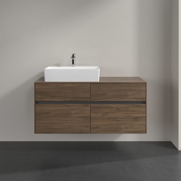 Villeroy & Boch Collaro Waschtischunterschrank 120 x 50 cm, mit 4 Auszügen