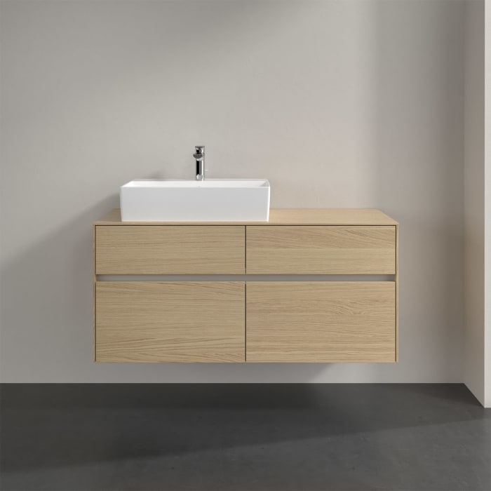 Villeroy & Boch Collaro Waschtischunterschrank 120 x 50 cm, mit 4 Auszügen