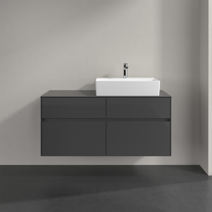 Villeroy & Boch Collaro Waschtischunterschrank 120 x 50 cm, mit 4 Auszügen