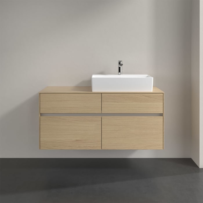 Villeroy & Boch Collaro Waschtischunterschrank 120 x 50 cm, mit 4 Auszügen