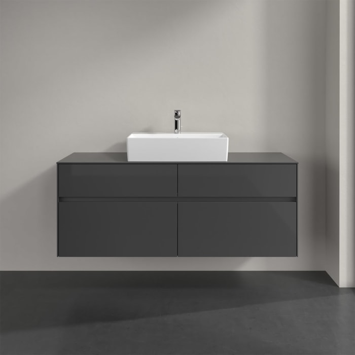 Villeroy & Boch Collaro Waschtischunterschrank 140 x 50 cm, mit 4 Auszügen