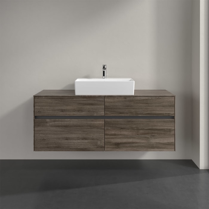 Villeroy & Boch Collaro Waschtischunterschrank 140 x 50 cm, mit 4 Auszügen