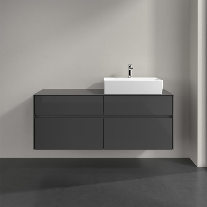 Villeroy & Boch Collaro Waschtischunterschrank 140 x 50 cm, mit 4 Auszügen