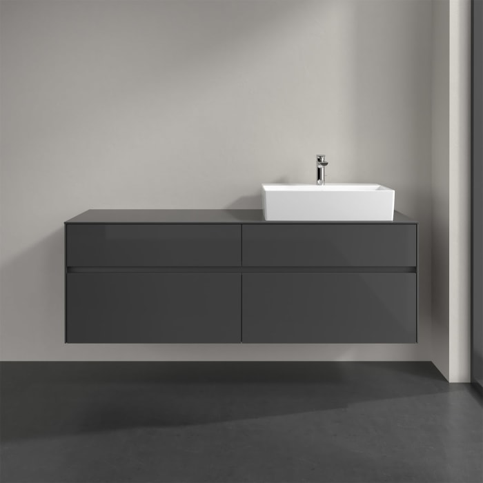 Villeroy & Boch Collaro Waschtischunterschrank 160 x 50 cm, mit 4 Auszügen