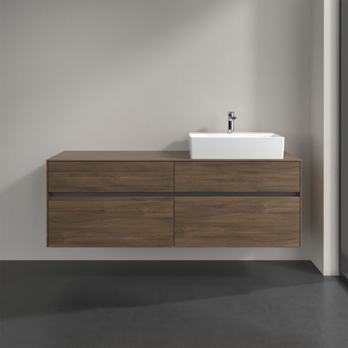 Villeroy & Boch Collaro Waschtischunterschrank 160 x 50 cm, mit 4 Auszügen