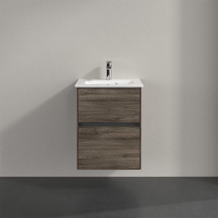 Villeroy & Boch Collaro Waschtischunterschrank 47 x 40 cm, mit 2 Auszügen für Venticello Waschtisch