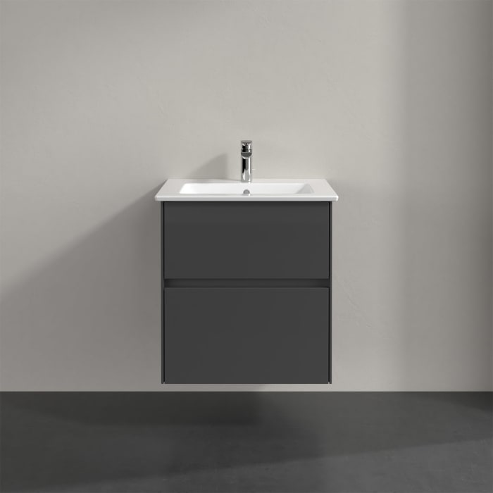 Villeroy & Boch Collaro Waschtischunterschrank 56 x 48 cm, mit 2 Auszügen für Venticello Waschtisch