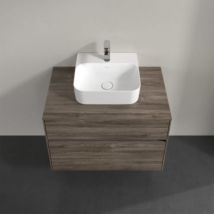 Villeroy & Boch Collaro Waschtischunterschrank 80 x 50 cm, mit 2 Auszügen für Finion Waschtisch