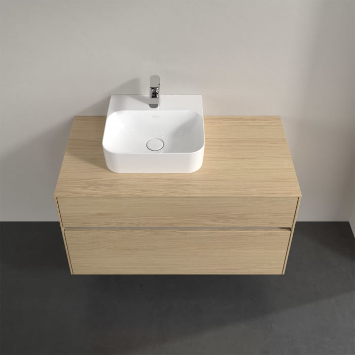 Villeroy & Boch Collaro Waschtischunterschrank 100 x 50 cm, mit 2 Auszügen für Finion Waschtisch