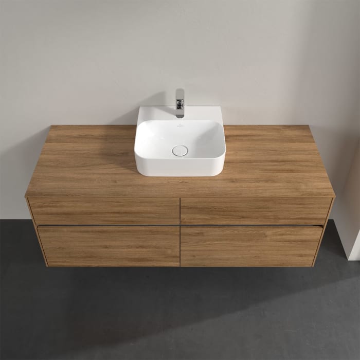 Villeroy & Boch Collaro Waschtischunterschrank 140 x 50 cm, mit 4 Auszügen für Finion Waschtisch