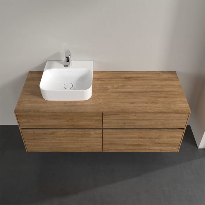 Villeroy & Boch Collaro Waschtischunterschrank 140 x 50 cm, mit 4 Auszügen für Finion Waschtisch