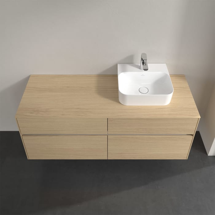 Villeroy & Boch Collaro Waschtischunterschrank 140 x 50 cm, mit 4 Auszügen für Finion Waschtisch