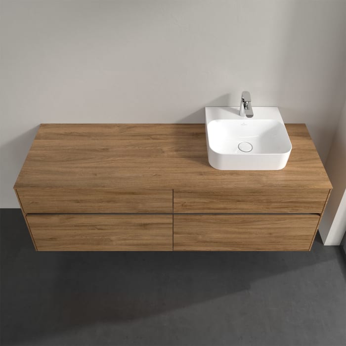 Villeroy & Boch Collaro Waschtischunterschrank 160 x 50 cm, mit 4 Auszügen für Finion Waschtisch