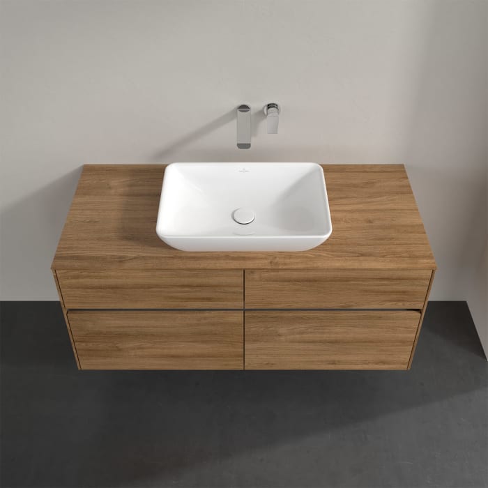 Villeroy & Boch Collaro Waschtischunterschrank 120 x 50 cm, mit 4 Auszügen für Venticello Waschtisch