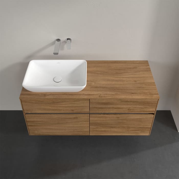 Villeroy & Boch Collaro Waschtischunterschrank 120 x 50 cm, mit 4 Auszügen für Venticello Waschtisch