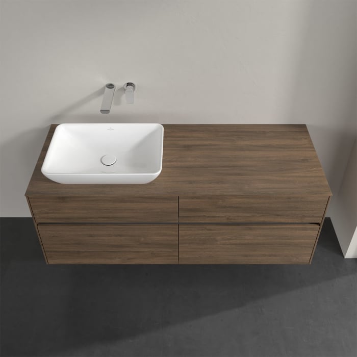 Villeroy & Boch Collaro Waschtischunterschrank 140 x 50 cm, mit 4 Auszügen für Venticello Waschtisch