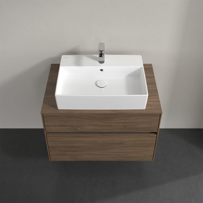 Villeroy & Boch Collaro Waschtischunterschrank 80 x 50 cm, mit 2 Auszügen