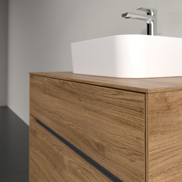 Villeroy & Boch Collaro Waschtischunterschrank 80 x 50 cm, mit 2 Auszügen für Finion Waschtisch