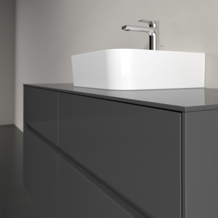 Villeroy & Boch Collaro Waschtischunterschrank 120 x 50 cm, mit 4 Auszügen und LED-Beleuchtung für Finion Waschtisch