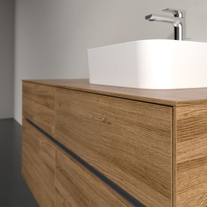 Villeroy & Boch Collaro Waschtischunterschrank 120 x 50 cm, mit 4 Auszügen für Finion Waschtisch