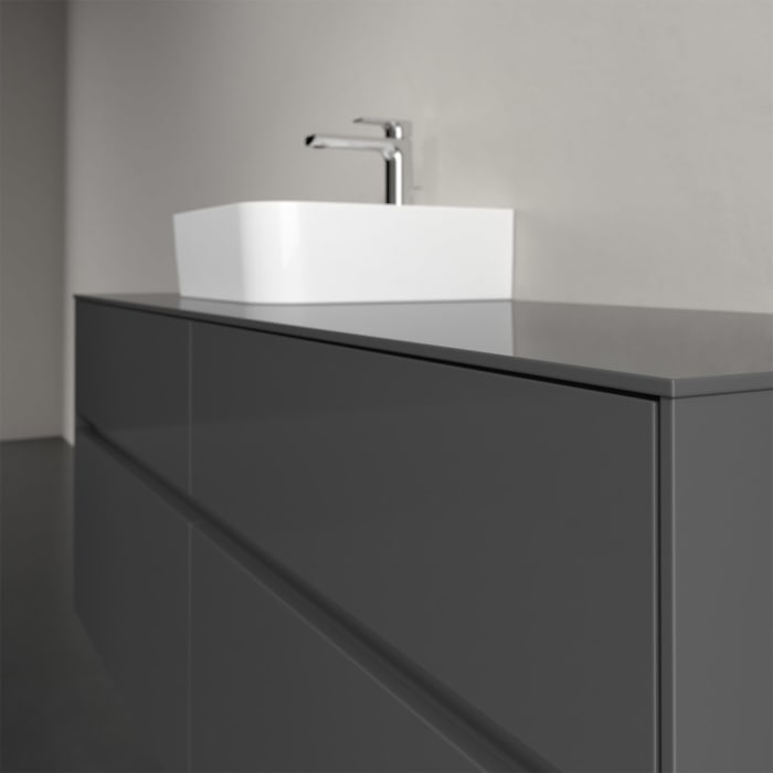 Villeroy & Boch Collaro Waschtischunterschrank 140 x 50 cm, mit 4 Auszügen und LED-Beleuchtung für Finion Waschtisch