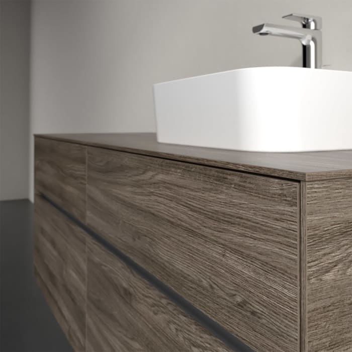 Villeroy & Boch Collaro Waschtischunterschrank 140 x 50 cm, mit 4 Auszügen für Finion Waschtisch