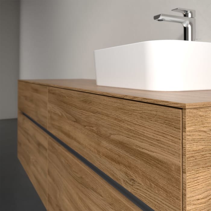 Villeroy & Boch Collaro Waschtischunterschrank 160 x 50 cm, mit 4 Auszügen für Finion Waschtisch