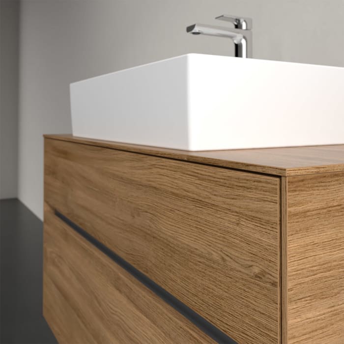 Villeroy & Boch Collaro Waschtischunterschrank 100 x 50 cm, mit 2 Auszügen