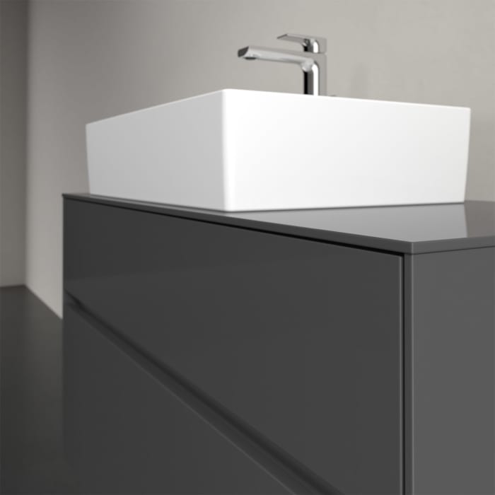 Villeroy & Boch Collaro Waschtischunterschrank 100 x 50 cm, mit 2 Auszügen und LED-Beleuchtung