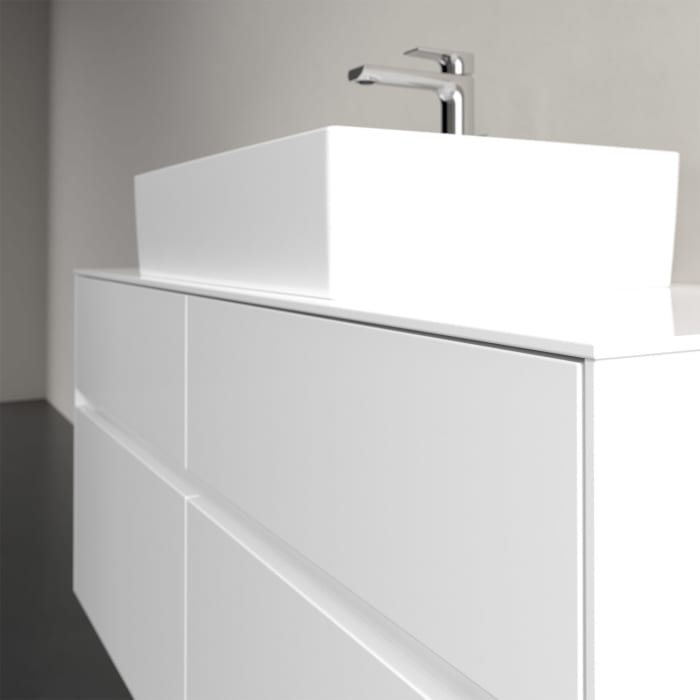 Villeroy & Boch Collaro Waschtischunterschrank 120 x 50 cm, mit 4 Auszügen und LED-Beleuchtung