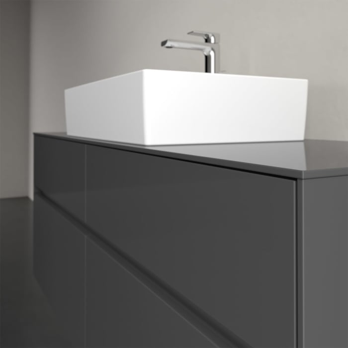 Villeroy & Boch Collaro Waschtischunterschrank 140 x 50 cm, mit 4 Auszügen und LED-Beleuchtung