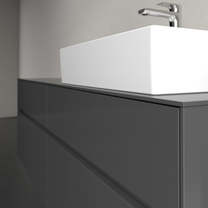 Villeroy & Boch Collaro Waschtischunterschrank 160 x 50 cm, mit 4 Auszügen und LED-Beleuchtung