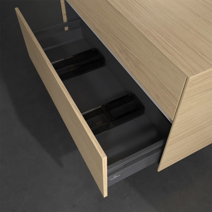 Villeroy & Boch Collaro Waschtischunterschrank 100 x 50 cm, mit 2 Auszügen für Finion Waschtisch