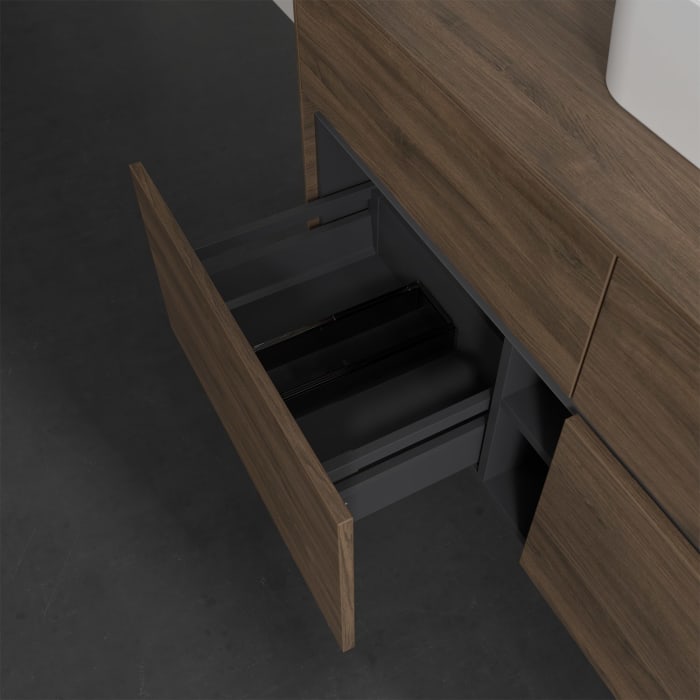 Villeroy & Boch Collaro Waschtischunterschrank 120 x 50 cm, mit 4 Auszügen für Finion Waschtisch