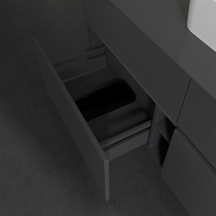 Villeroy & Boch Collaro Waschtischunterschrank 140 x 50 cm, mit 4 Auszügen für Finion Waschtisch