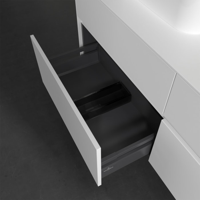 Villeroy & Boch Collaro Waschtischunterschrank 140 x 50 cm, mit 4 Auszügen für Finion Waschtisch