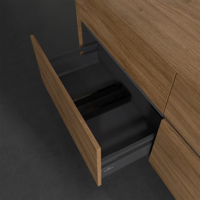 Villeroy & Boch Collaro Waschtischunterschrank 140 x 50 cm, mit 4 Auszügen für Finion Waschtisch