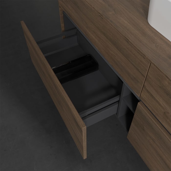 Villeroy & Boch Collaro Waschtischunterschrank 160 x 50 cm, mit 4 Auszügen für Finion Waschtisch